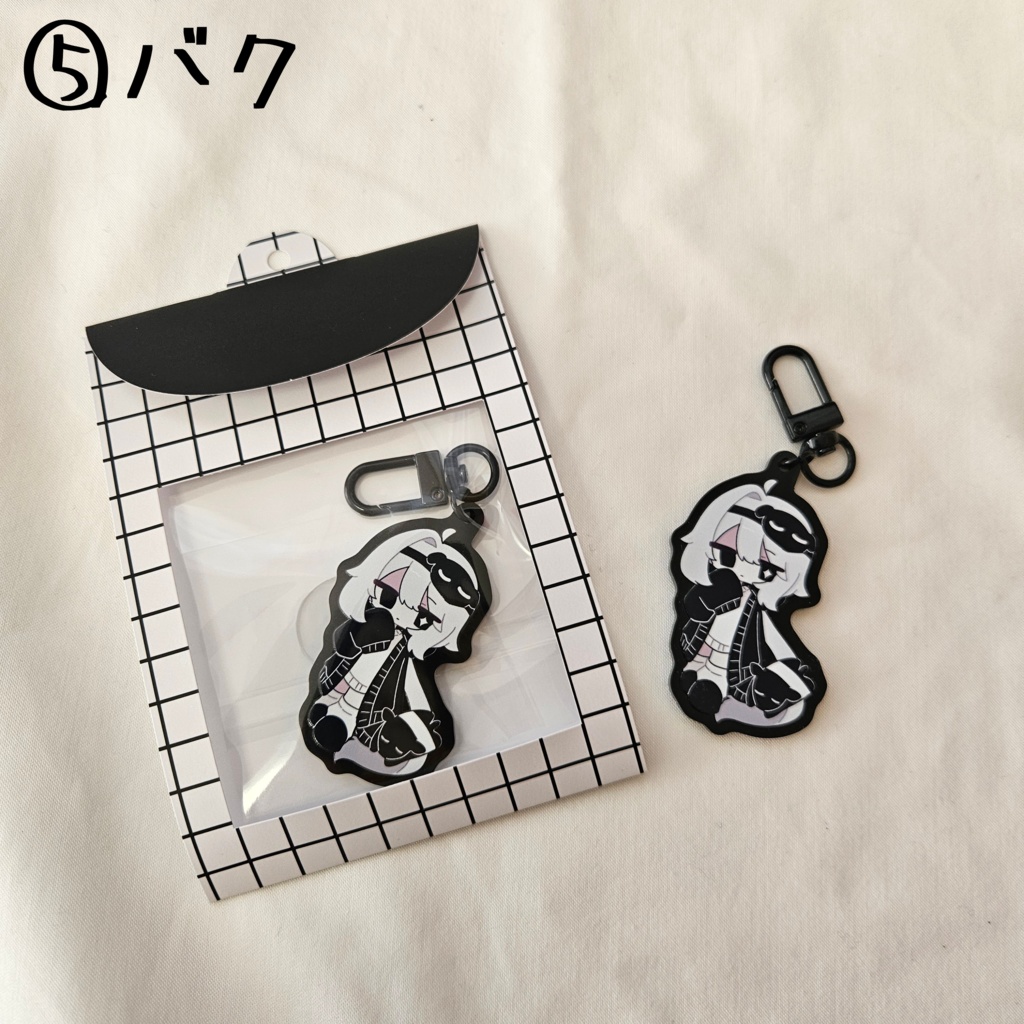 アクリルキーホルダー(全5種)