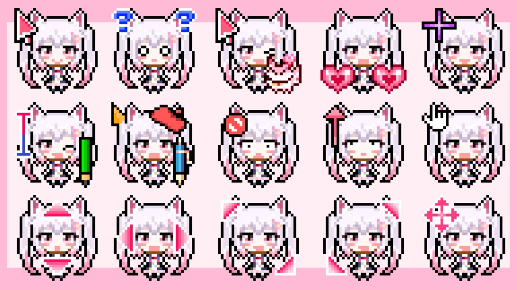 【マウスカーソル】アリア フォクシア(通常衣装)