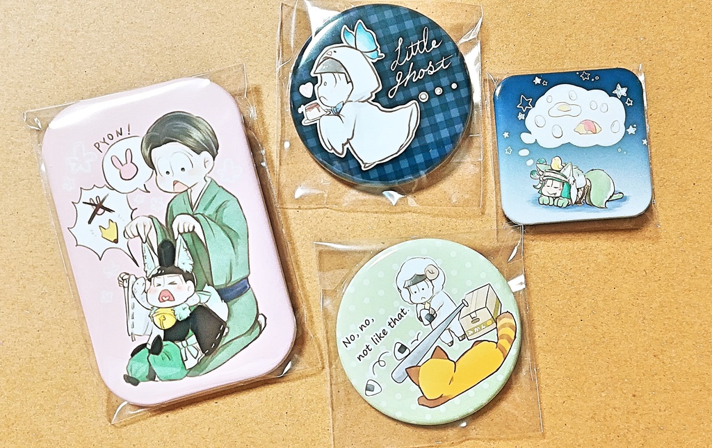 缶バッジ4種セット