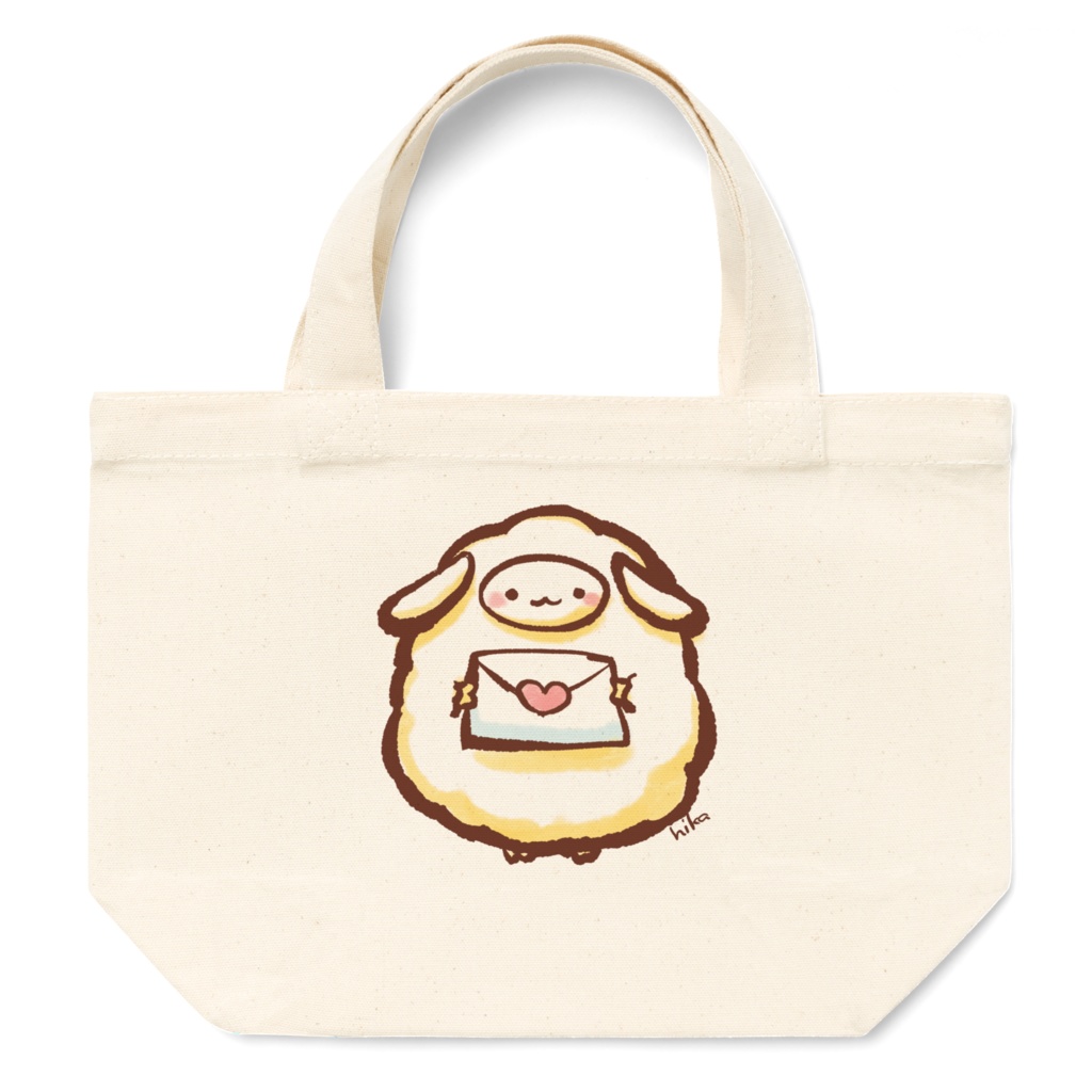 ひつじさんからお手紙ですよトートバックS