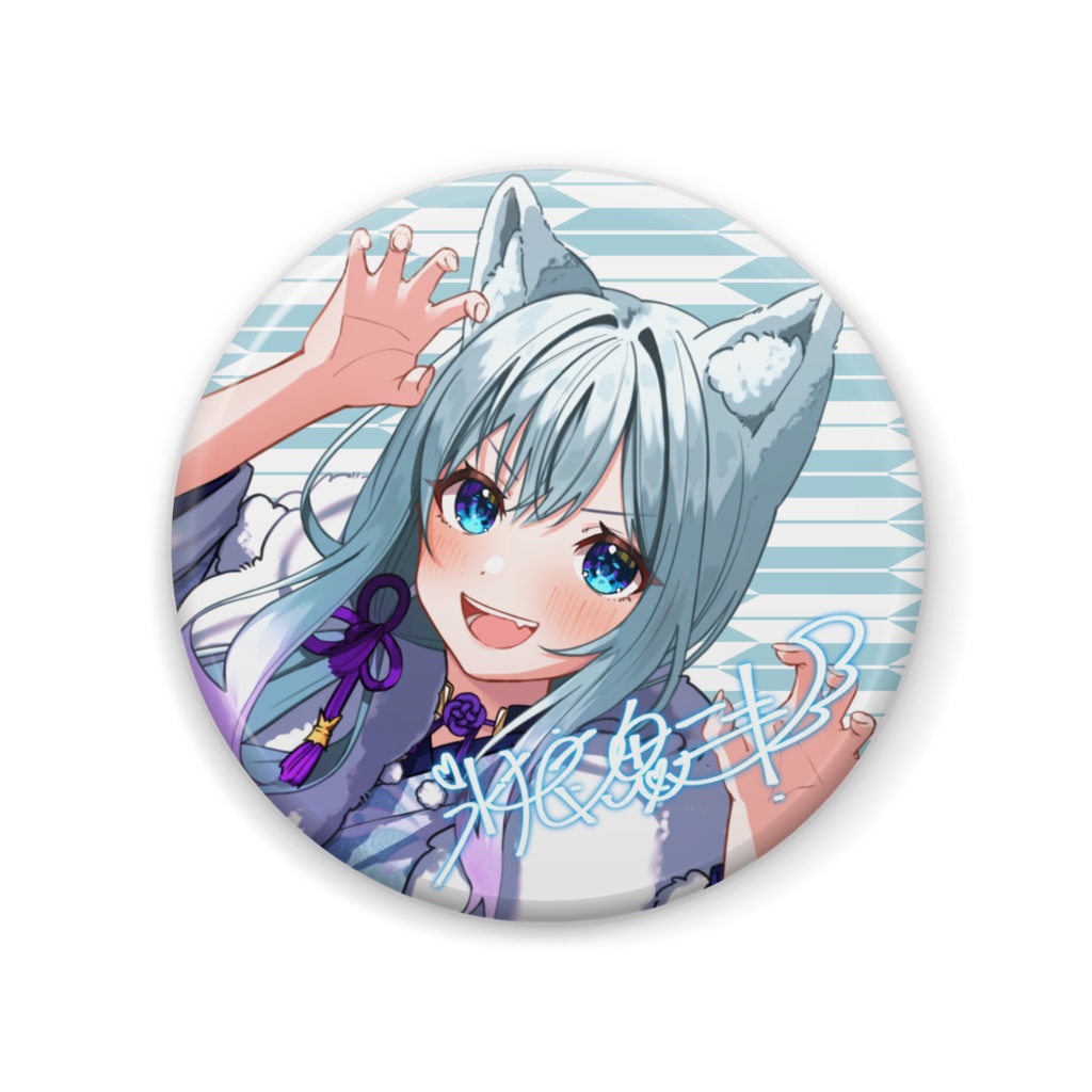氷狼鬼ニキ_缶バッチ