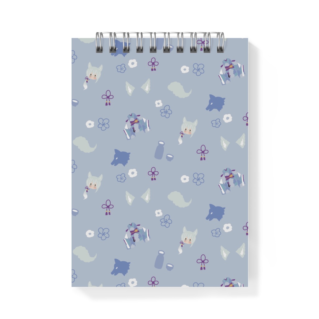 氷狼鬼ニキ_メモ帳A6_パターン