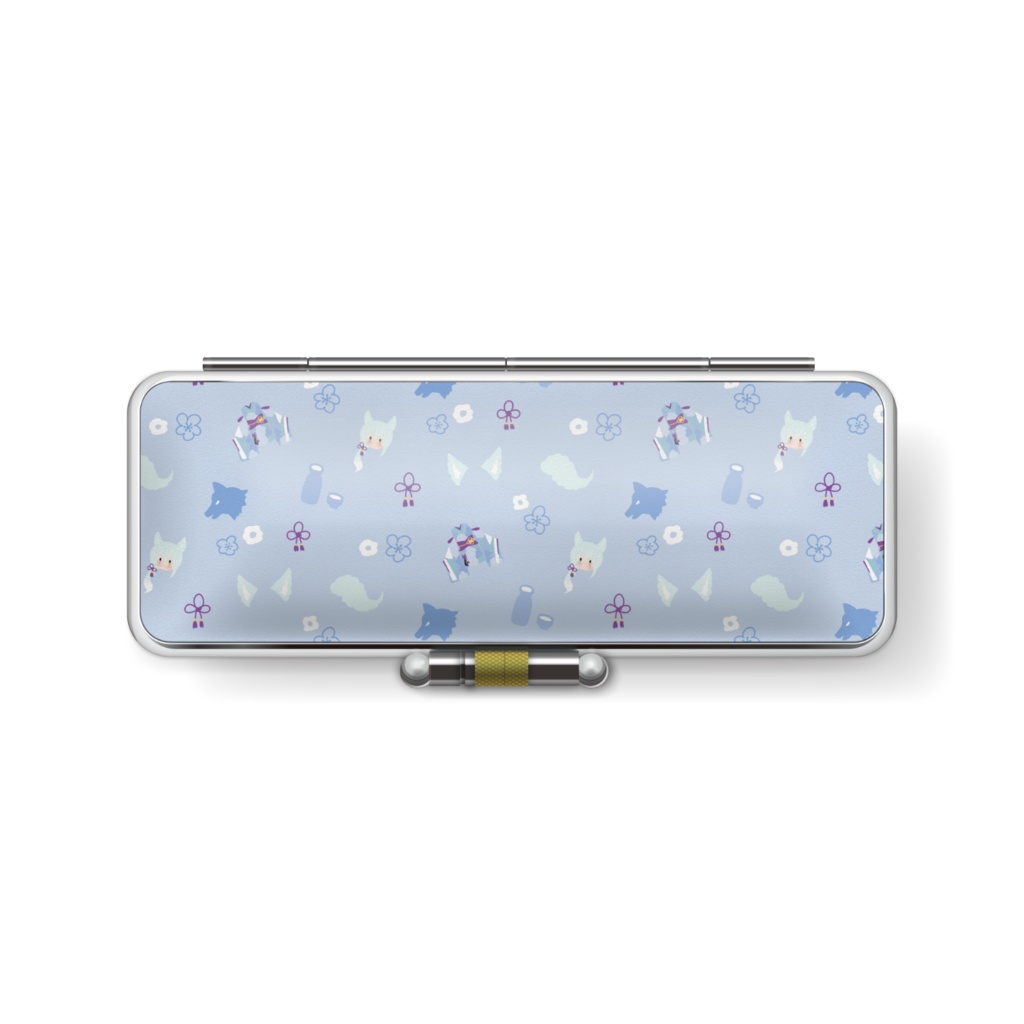 氷狼鬼ニキ_印鑑ケース_パターン
