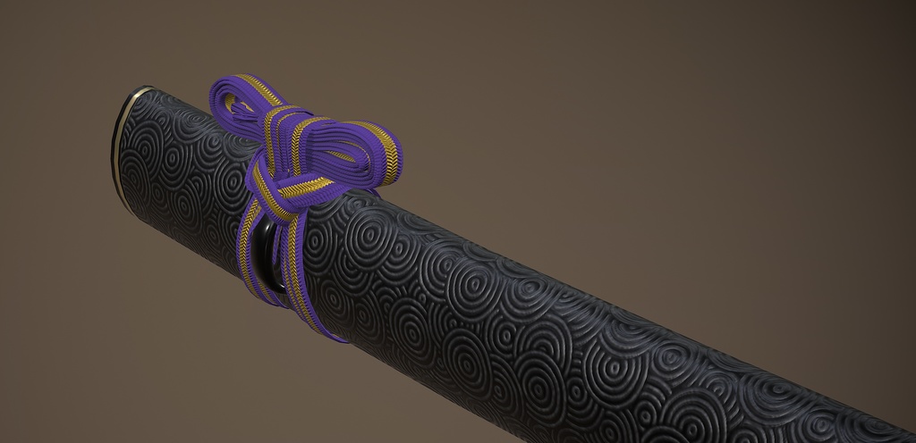 【3Dモデル】日本刀