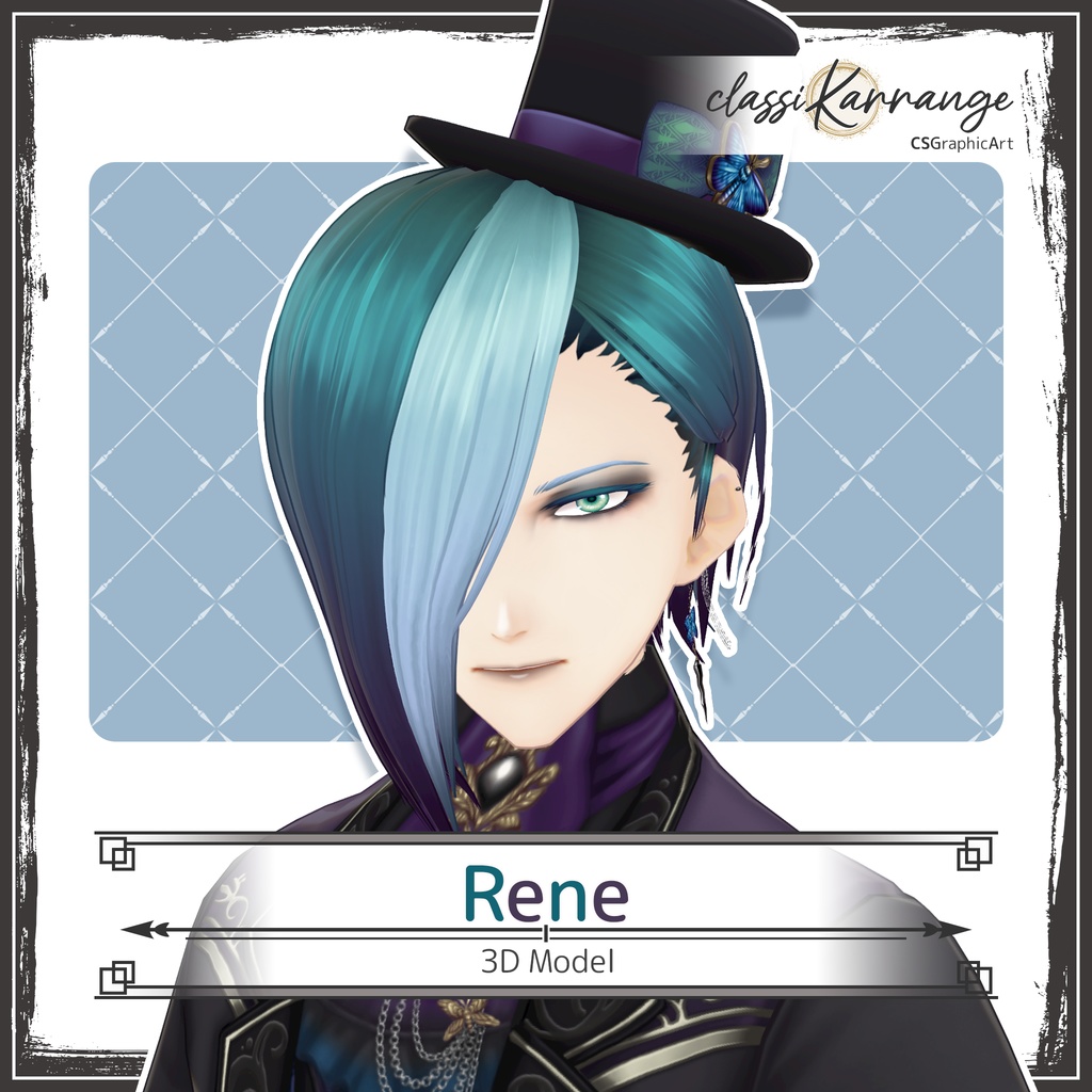 【3Dモデル】Rene - ゴシック衣装
