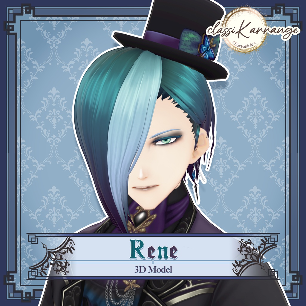 【3Dモデル】Rene - ゴシック衣装
