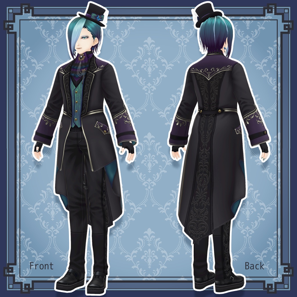 【3Dモデル】Rene - ゴシック衣装