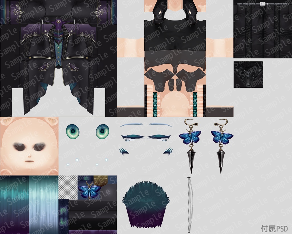 【3Dモデル】Rene - ゴシック衣装