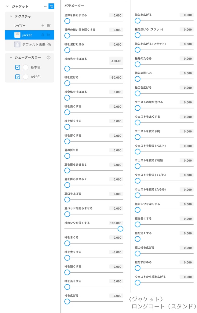 【VRoidテクスチャ】 クラシックアイドル衣装セット - パンツスタイル