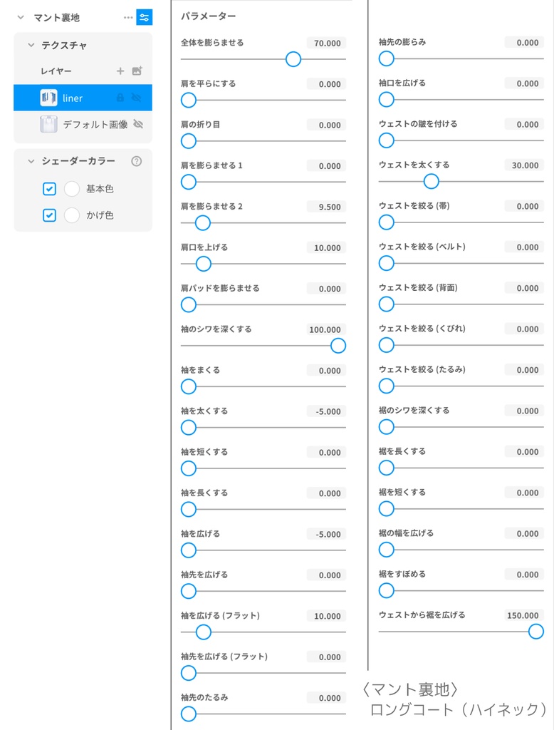 【VRoidテクスチャ】 クラシックアイドル衣装セット - パンツスタイル
