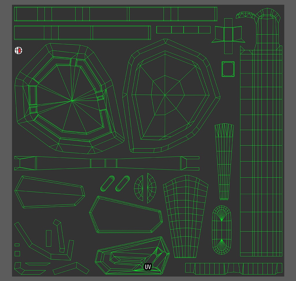 【3Dモデル・UnityPackage・XWear】インカムヘッドセット