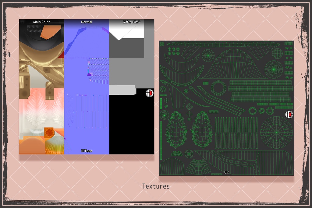 【3Dモデル・UnityPackage・XWear】シャコーハット