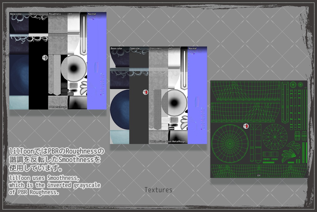 【3Dモデル・UnityPackage・XWear】トライコーン:カラバリ5Colors