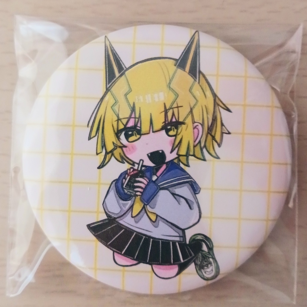 ボルミェル　缶バッチ