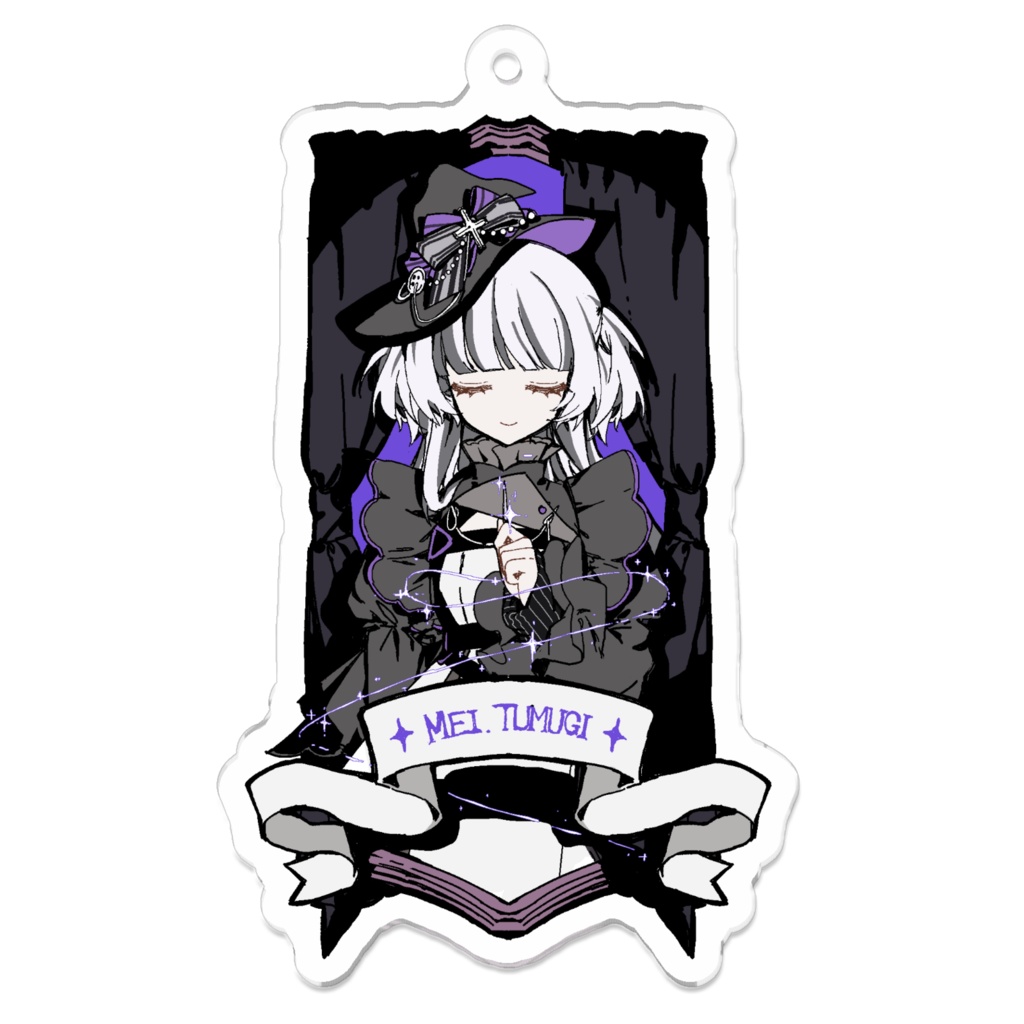 Half Anniversary記念 アクリルキーホルダー 紬祈めい