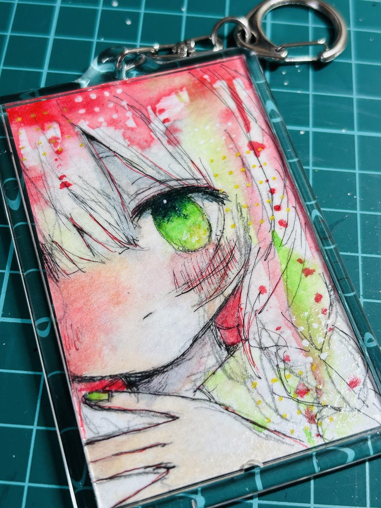 原画キーホルダー