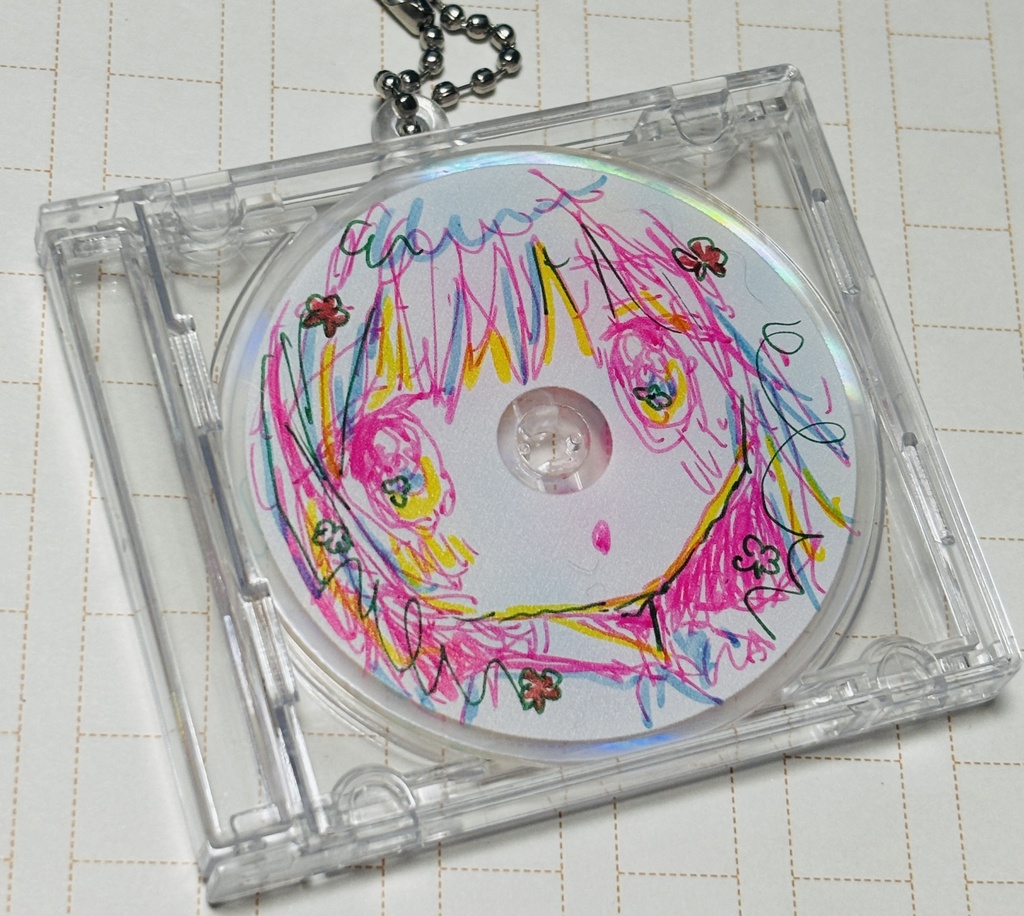 CD風キーホルダー②