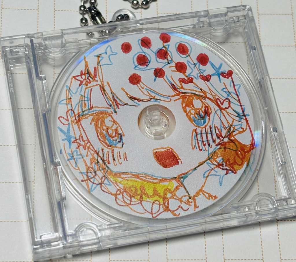 CD風キーホルダー③
