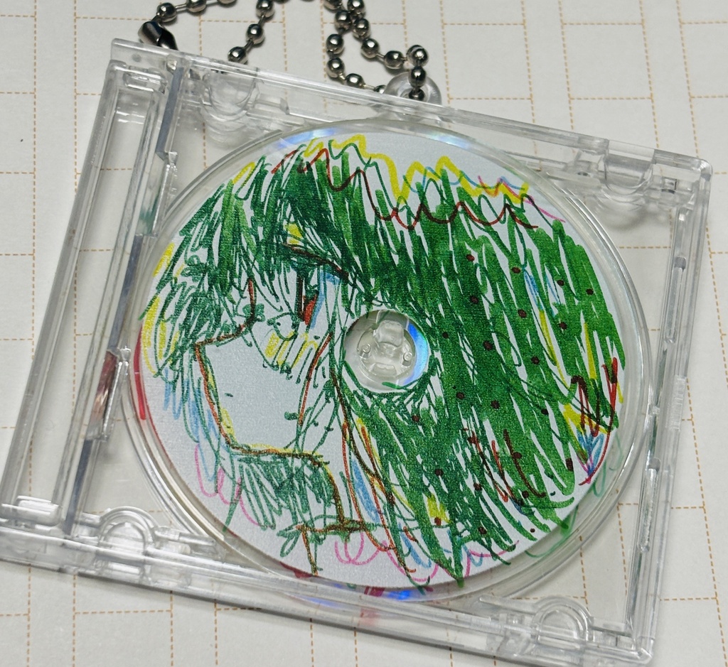 CD風キーホルダー④