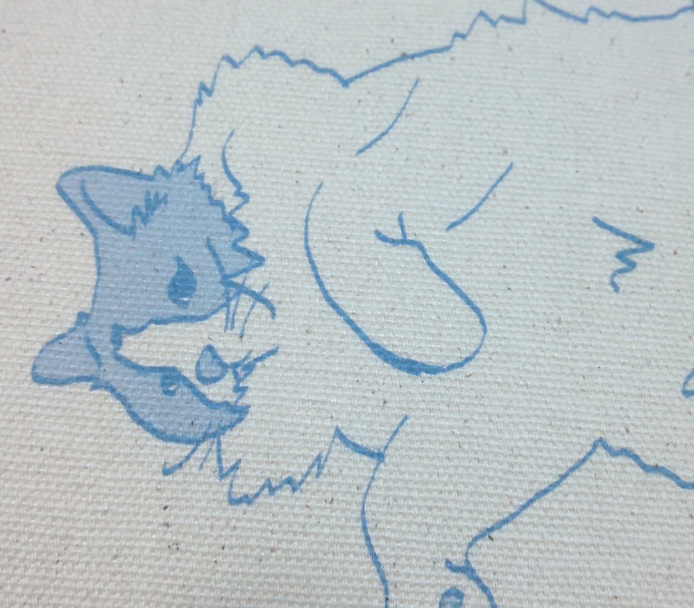 へそてん猫トートバッグ