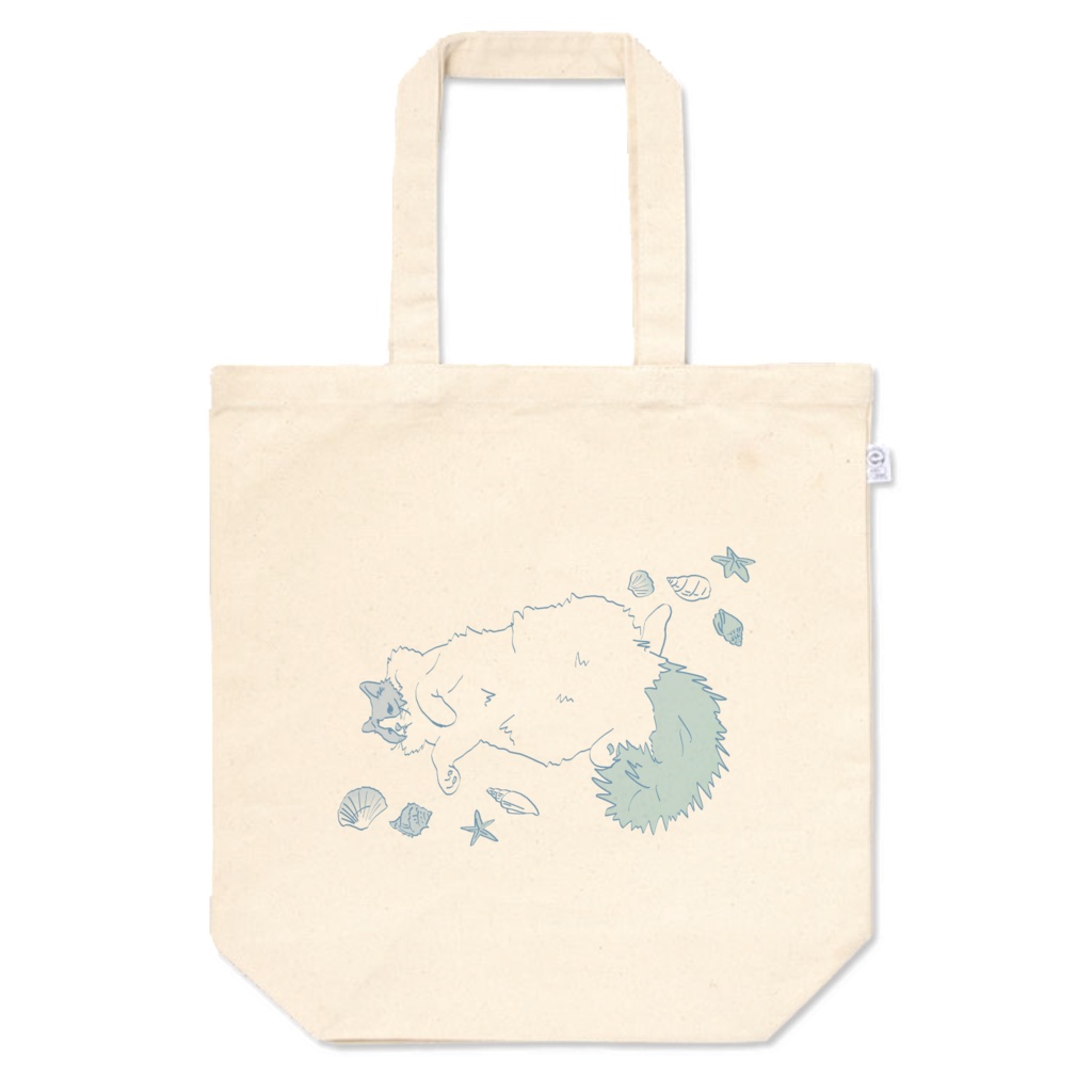 へそてん猫トートバッグ