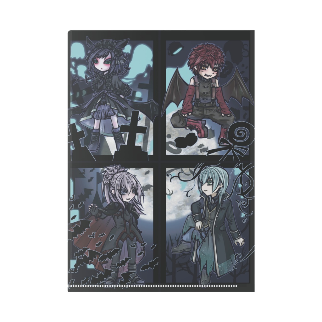 ハロウィンクリアファイル