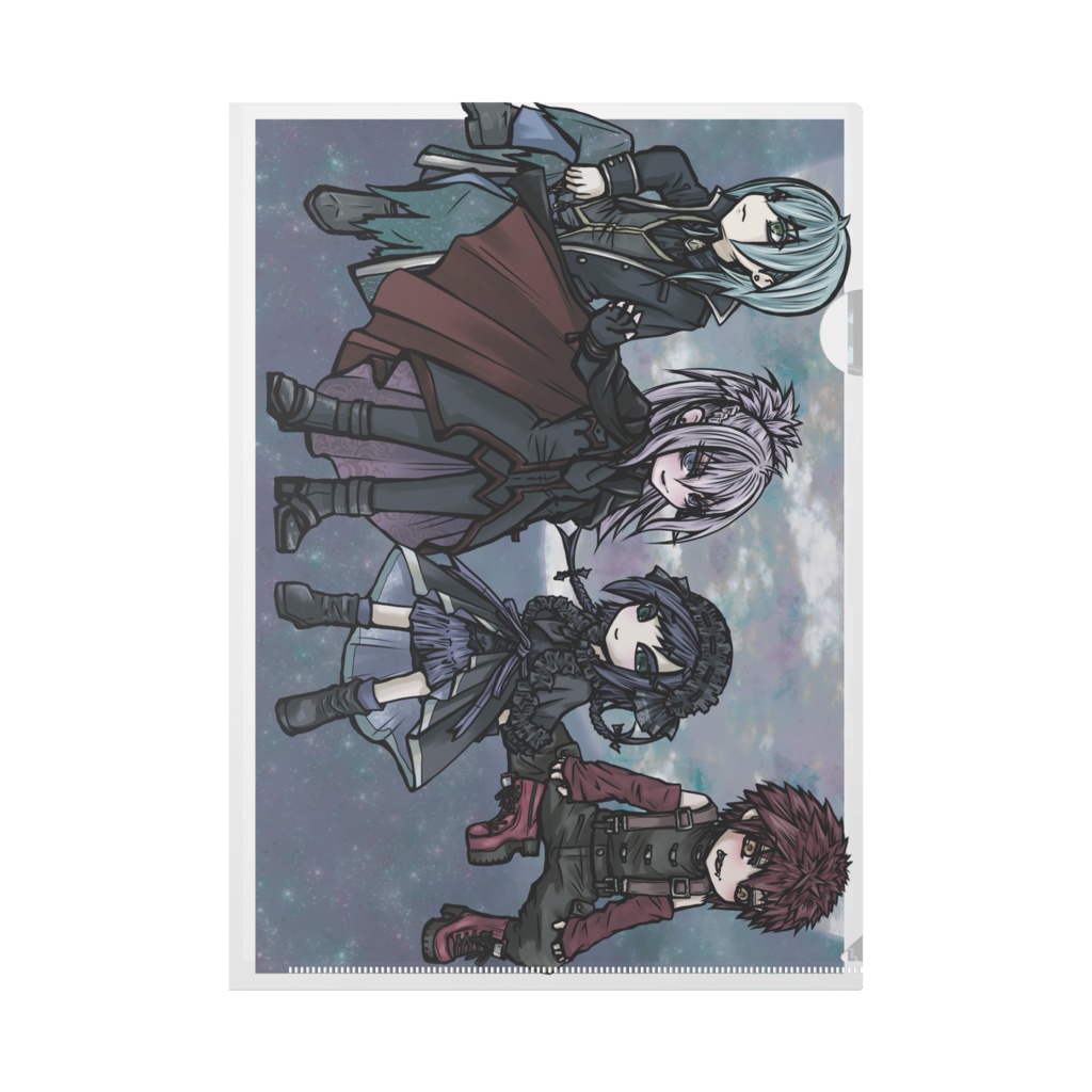 ハロウィンクリアファイル