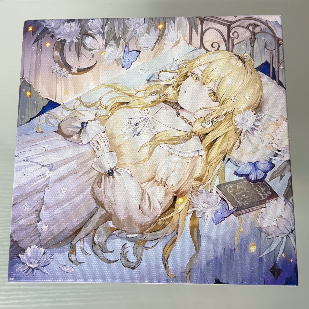 フィオ・マリカ 誕生日&ハーフアニバーサリー記念キャンバスアート