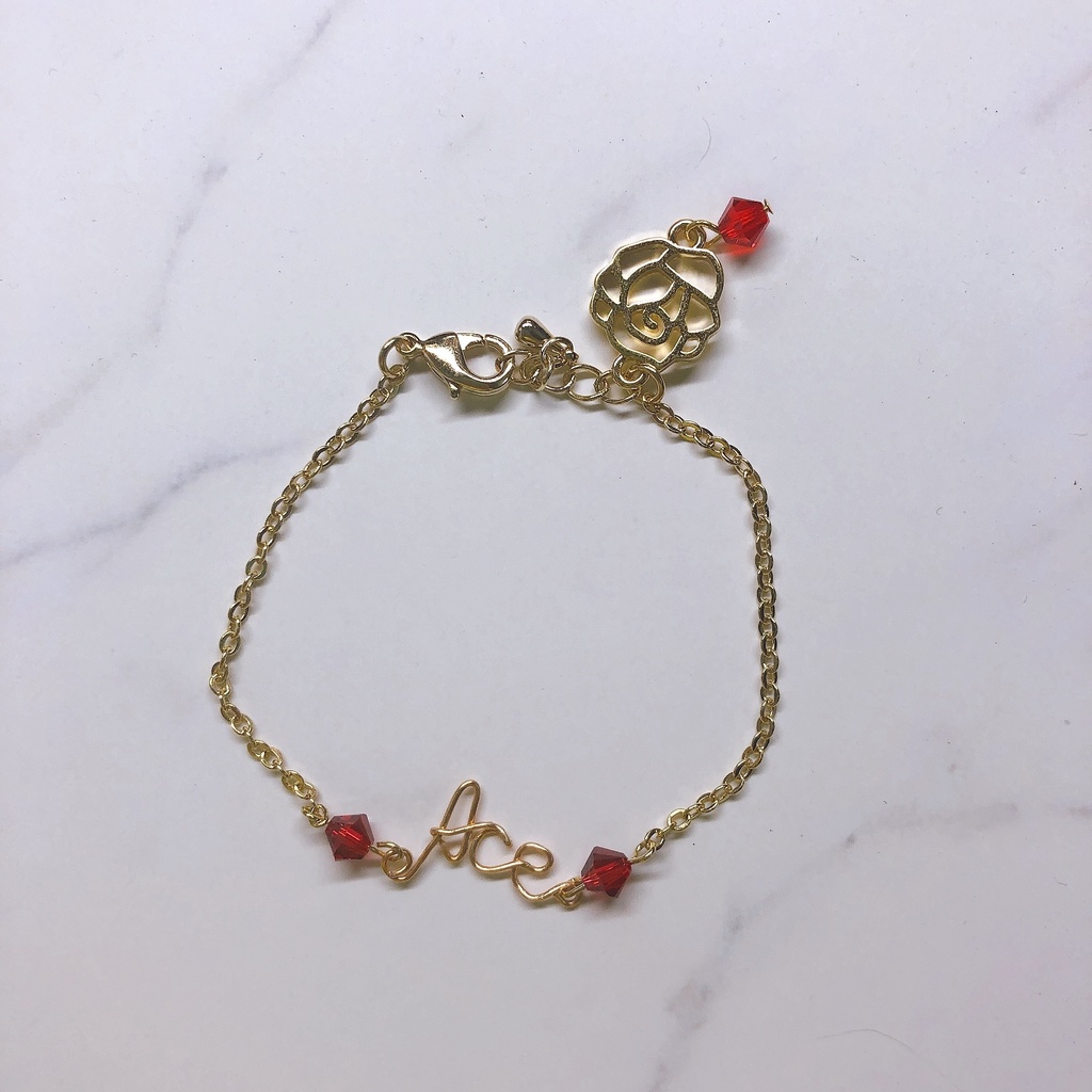 エース ネームブレスレット