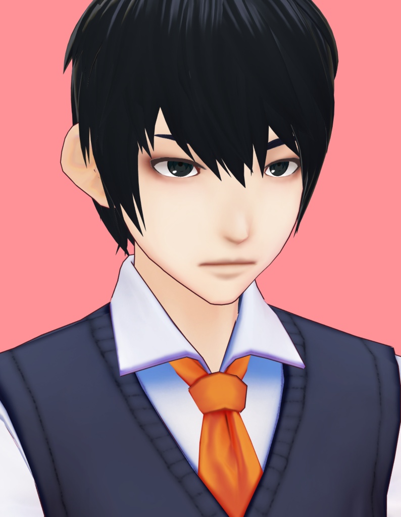 【VRoid男性用】Asian Male Skin