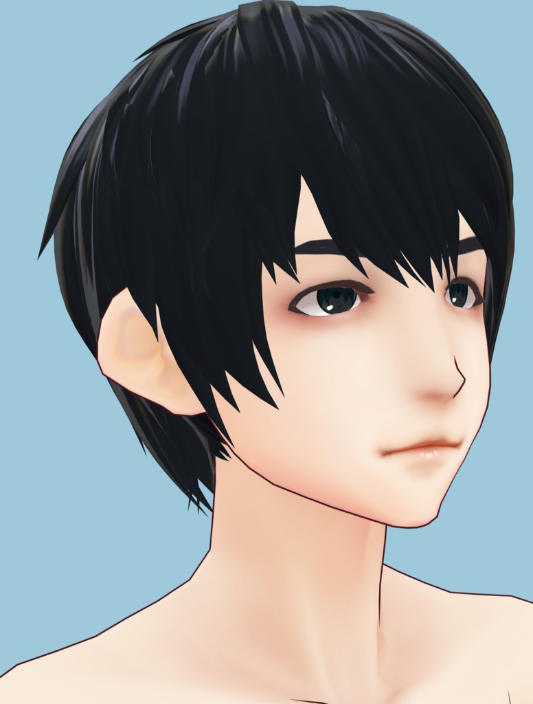 【VRoid男性用】Asian Male Skin