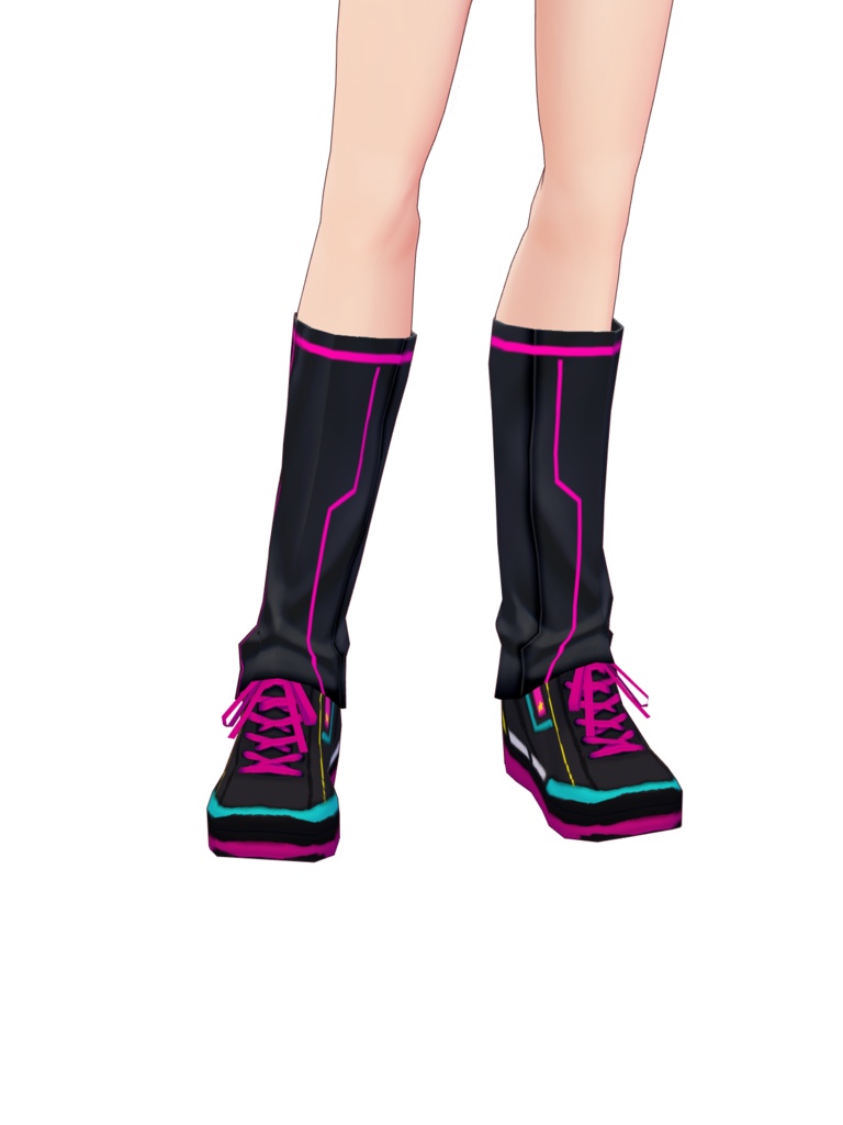 【無料】VRoid近未来風衣装セット