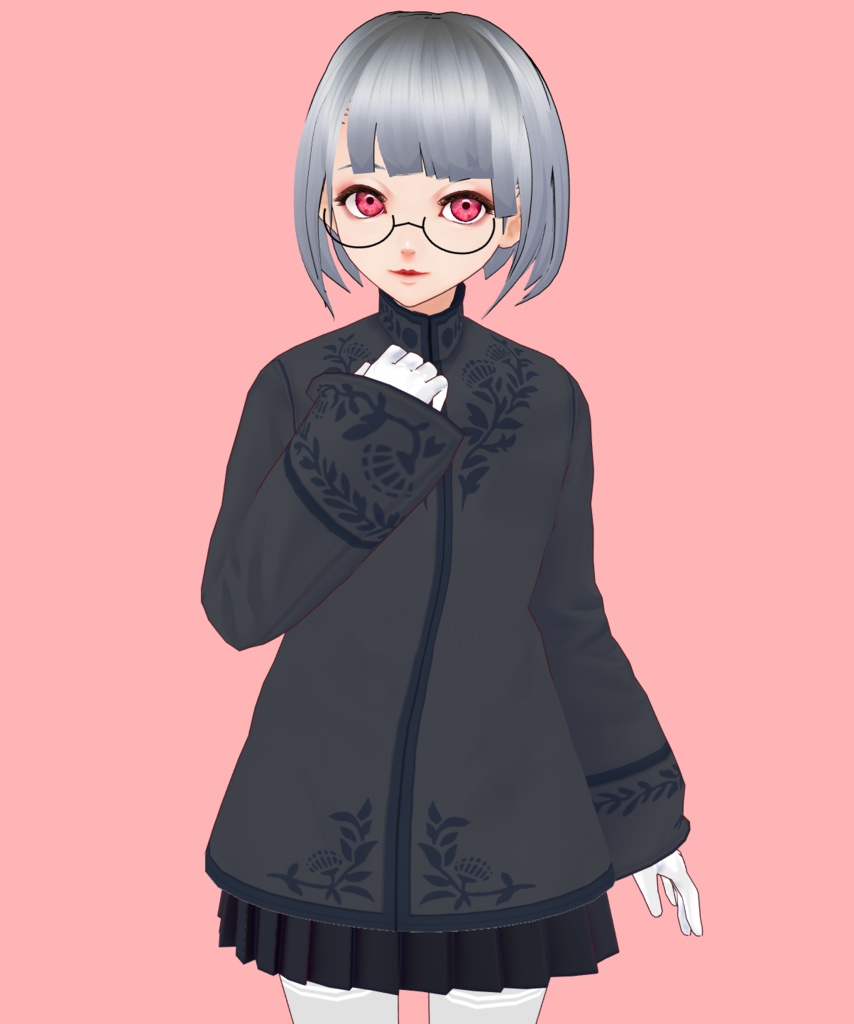 【VRoid】刺繍の入った上着