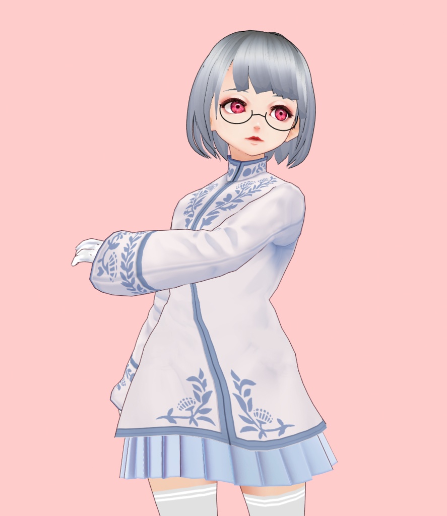 【VRoid】刺繍の入った上着