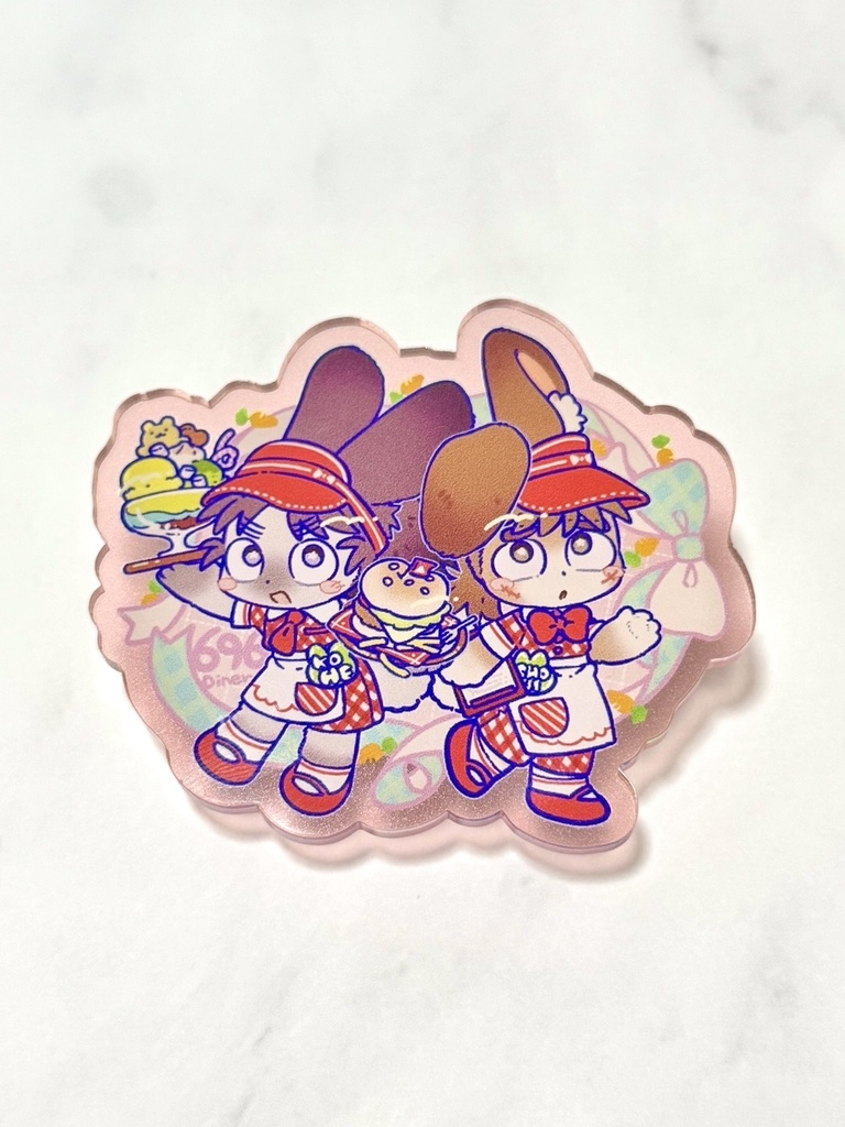 アクリルクリップ