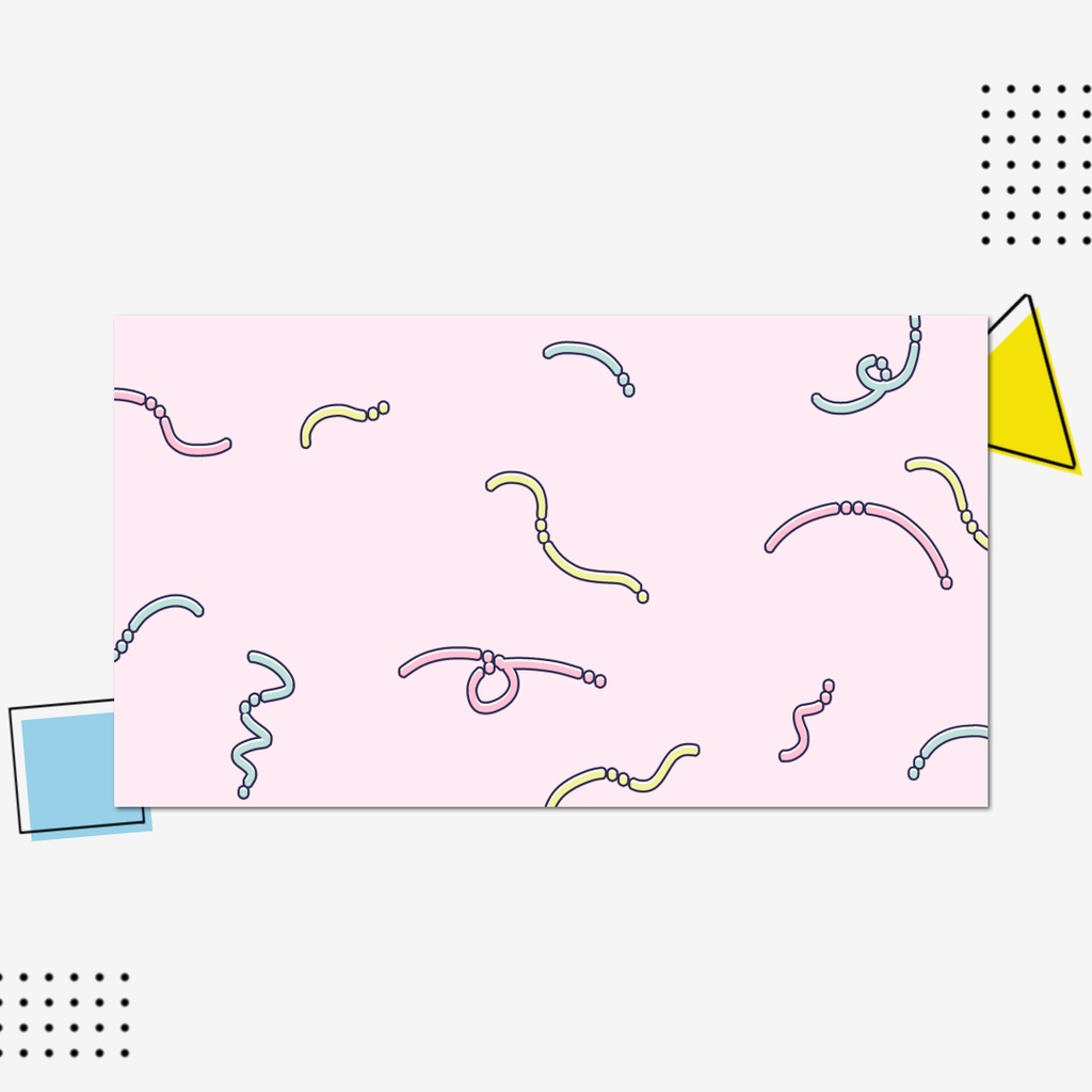 レトロポップな配信画面