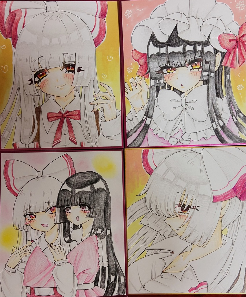 てるもこ 色紙