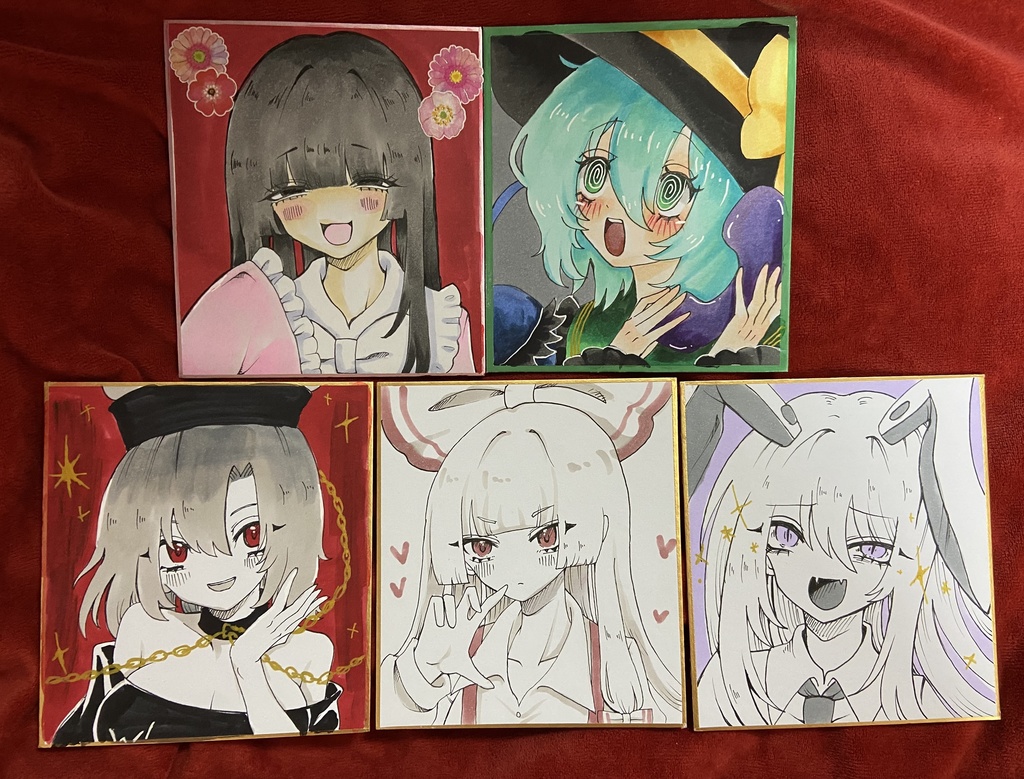 東方project 色紙(小)