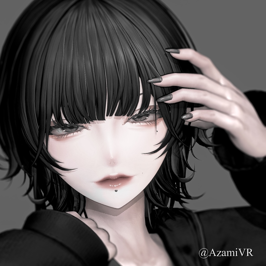 【LUMINA/ルミナ対応】 Veiled Dusk Makeup & Eyes with Ribbon