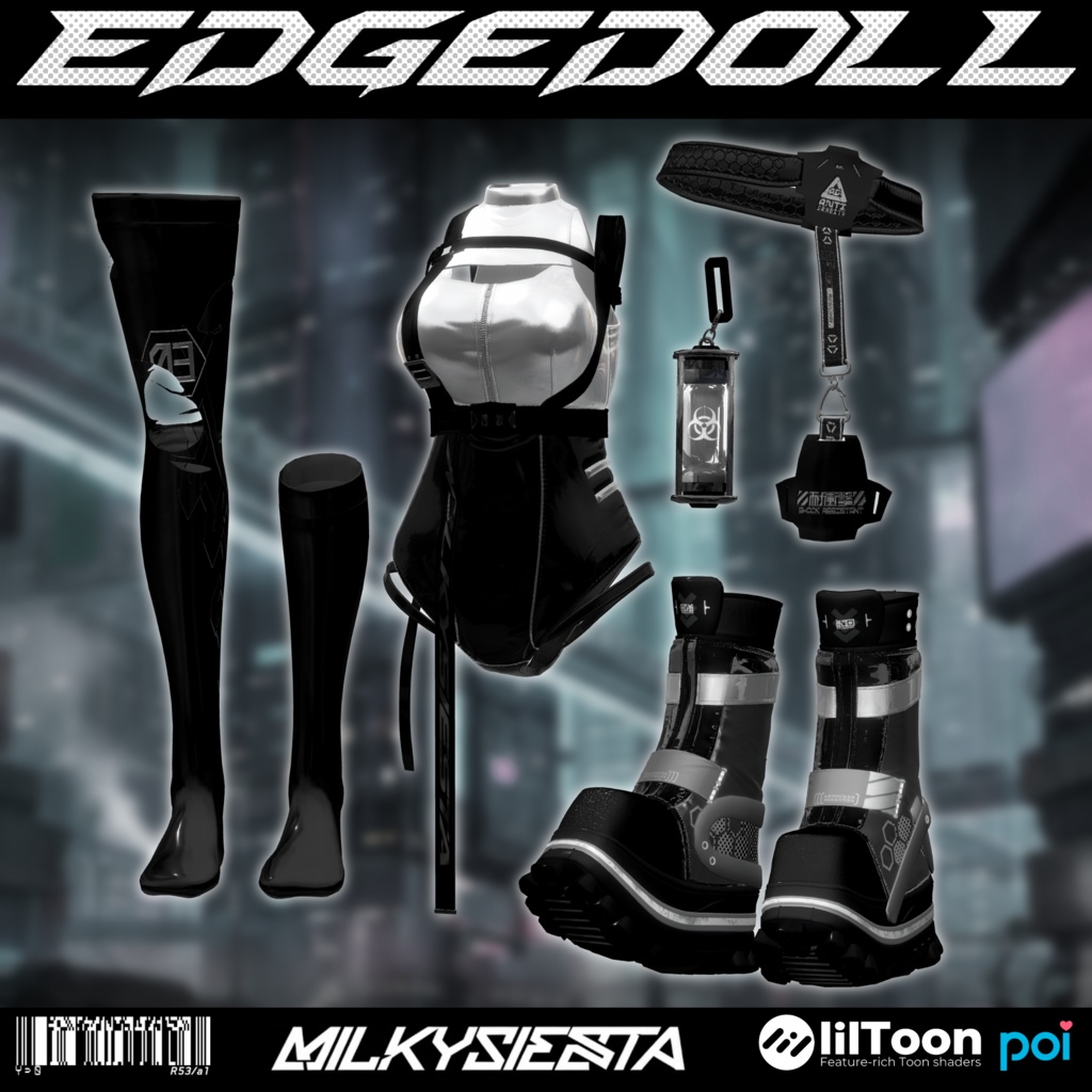 【5アバター対応】EDGE-DOLL