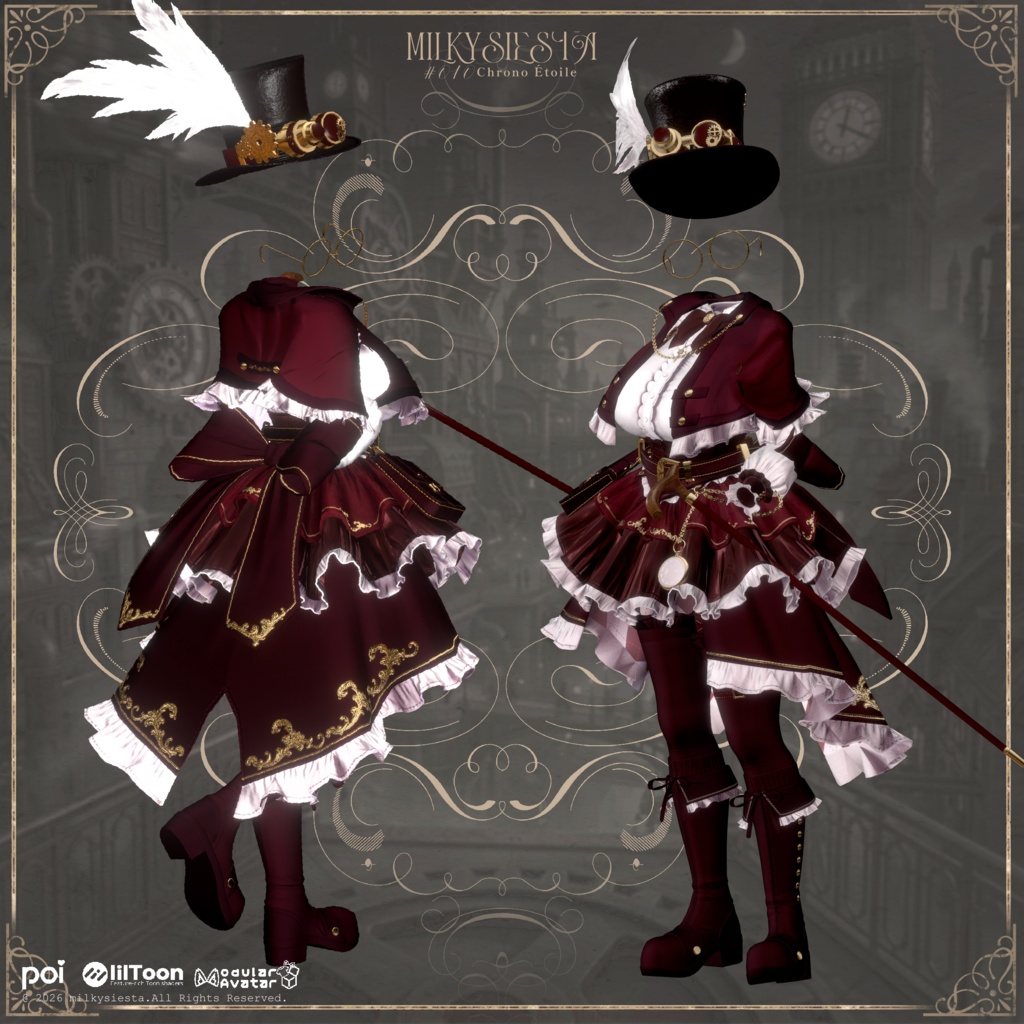 ✨SALE【5/3~5/10】-Chrono Ētoile-歯車仕掛けのエトワール