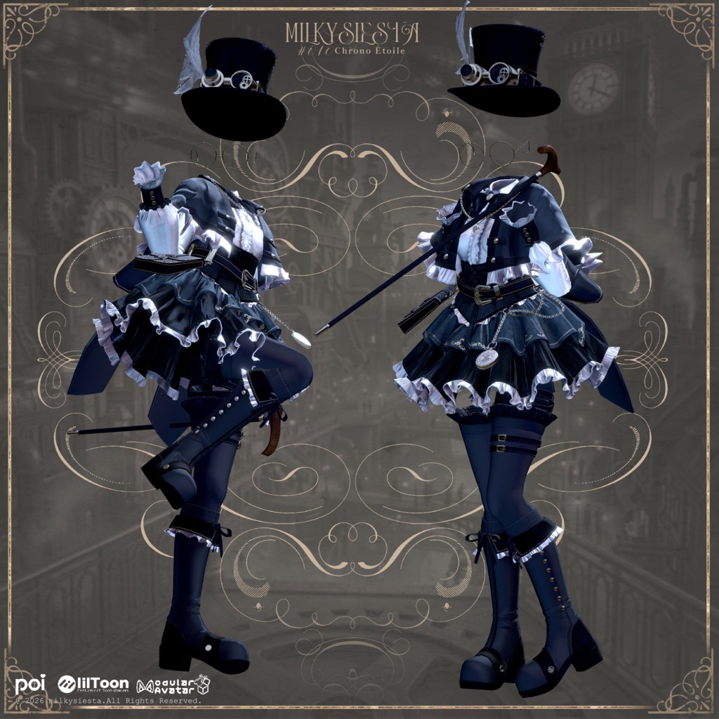 ✨SALE【5/3~5/10】-Chrono Ētoile-歯車仕掛けのエトワール