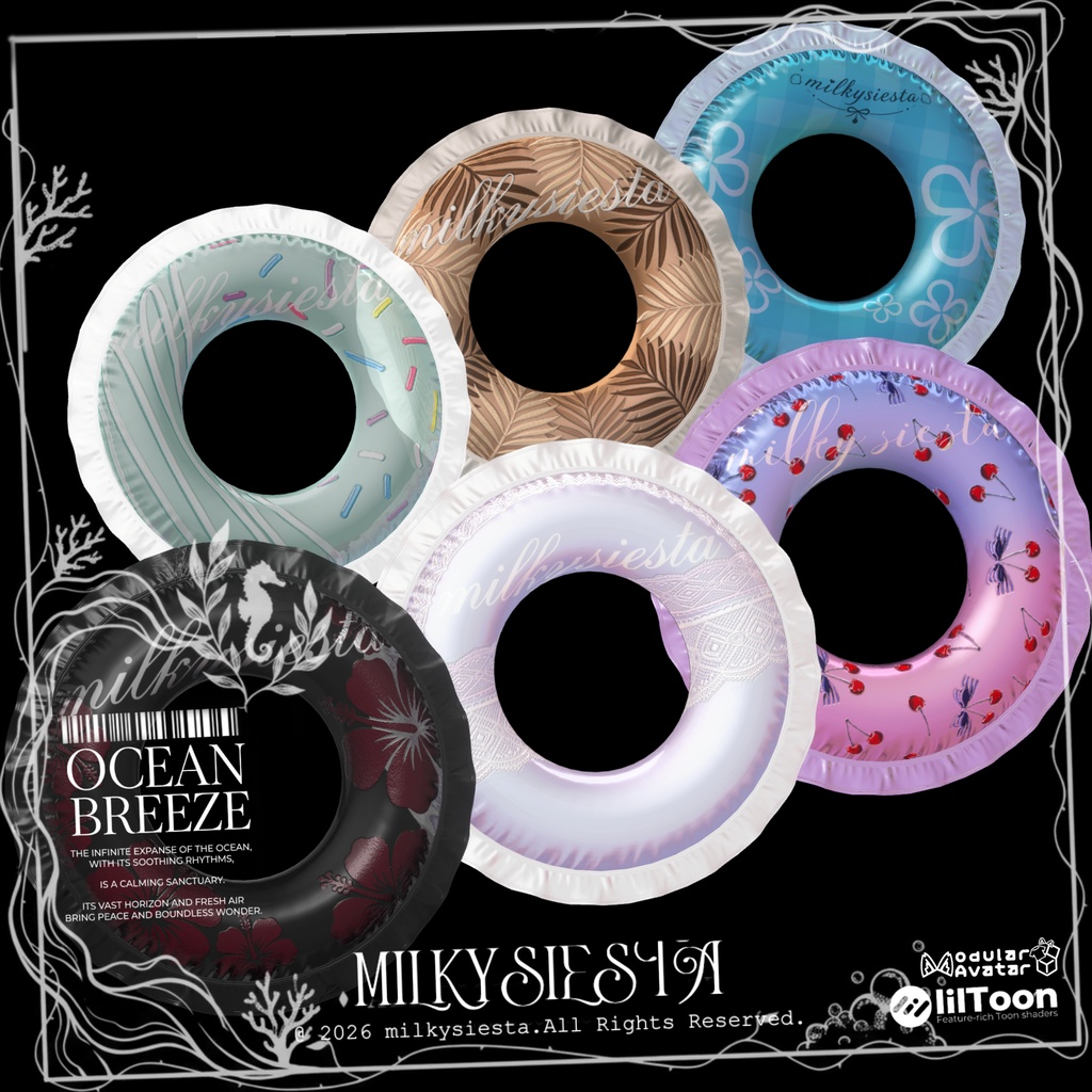 【SALE】JellyVeil【13avatars・ギミック付き】