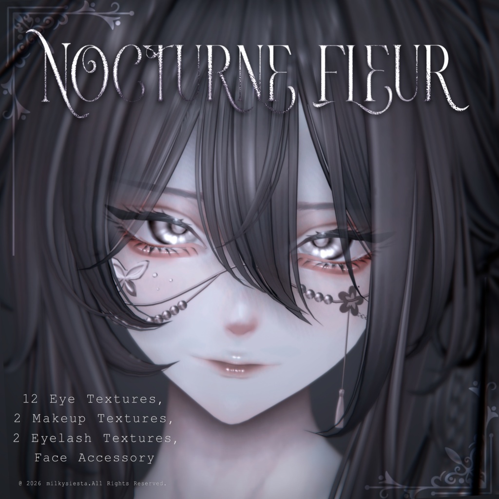 【SALE】Nocturne Fleur Makeup & Eye & FaceAccessory【LUMINA対応】
