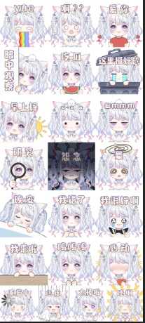 【VTuber Live2Dモデル】【Vts】【VTuber向け】【🌸桃花小猫QIQI🌸】桃花の精灵の😸小猫です/Live2D/