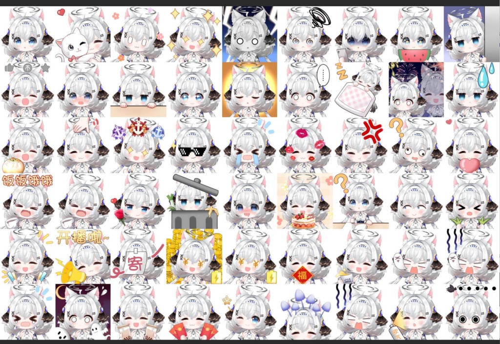 【Vts】【VTuber向け】【Live2D量販モデル】AIロボット001号、💗💗30以上のボタン搭載、 💗ワンクリックでサイズ変更、 💗フライングヘッド機能、 💗VB対応、 💗背景UI付き、 スタンプ・アイコン・ちびキャラ付属!