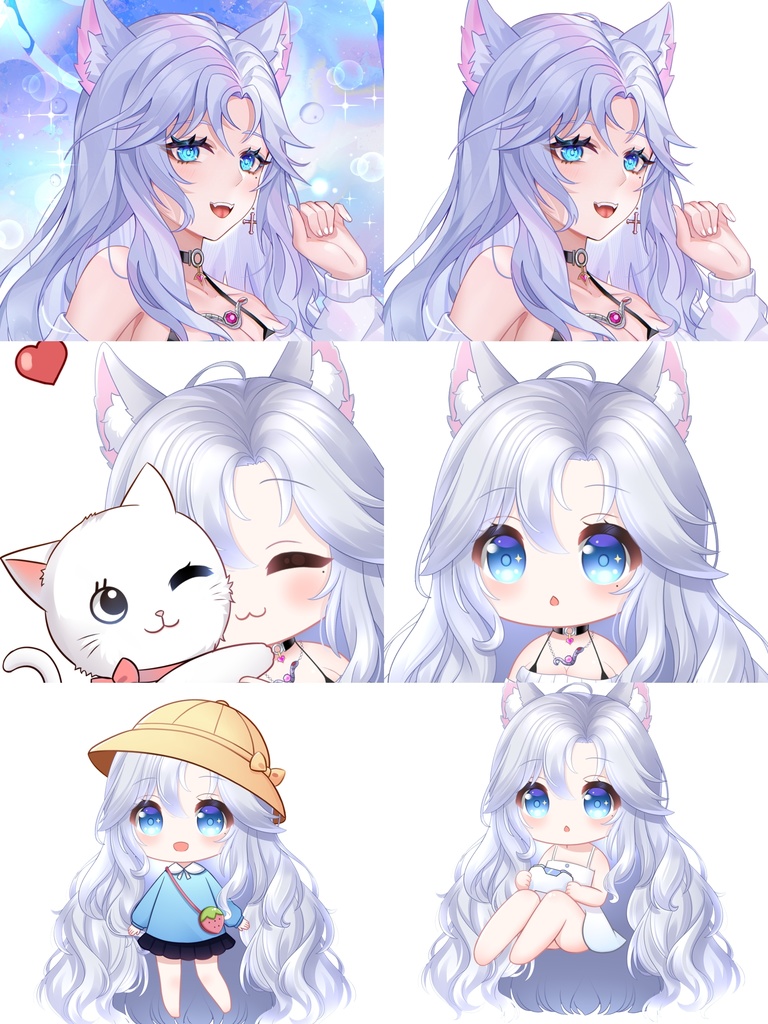 【Vts】【VTuber向け】【Live2D量販モデル】🐍蛇女イヴリン――私服Ver.! 🌸超セクシー! 🌸30以上の切り替えボタンに加え、 🌸Vブレンド搭載! 🌸ワンクリック前傾機能、 🌸専用背景UI&アイコン&スタンプ付きで、 🌸ワンクリックでデビュー完璧!