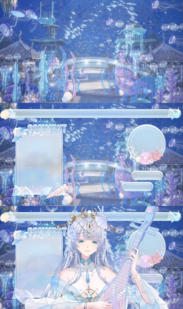 【🌸万円クラスLive2D量産モデル】🌸深海の蛟——曦娥(シーエ)!🌸52個以上のキー、🌸豊富なモーションと髪型、🌸VB、🌸ヘッド分離、🌸ワンクリック前傾搭載!🌸高精度公開スキン!🌸Vtuber用モデル!🌸美しい古風モデル!