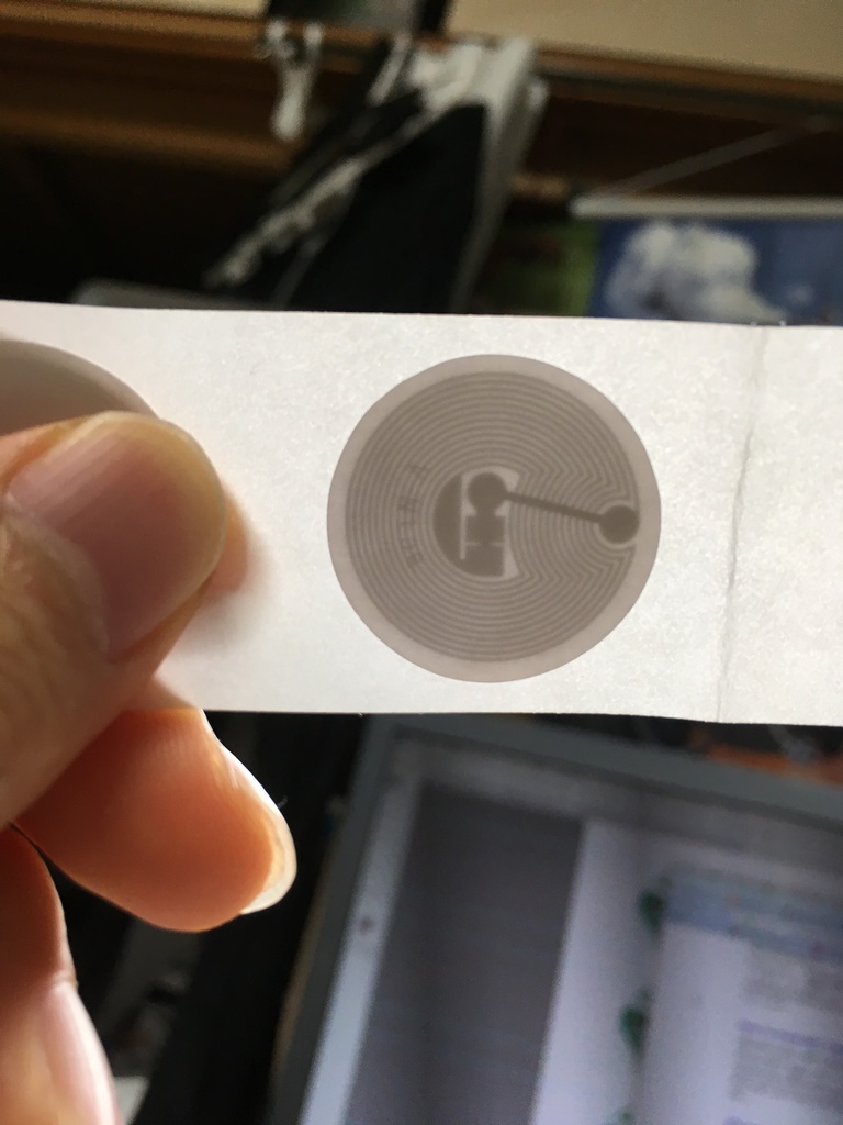 時空改札のNFCストラップ