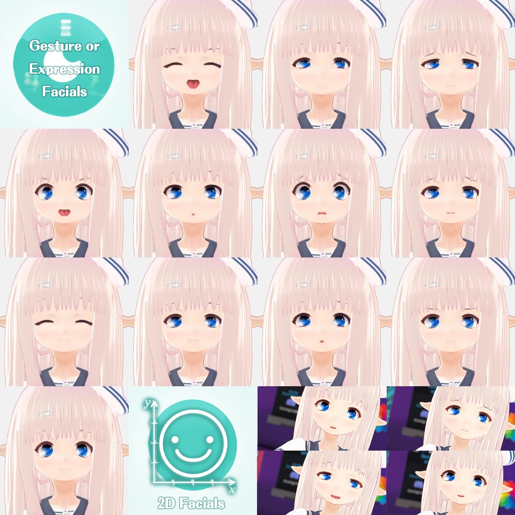 オリジナル3Dモデル『Miuna i』( みうな あい )